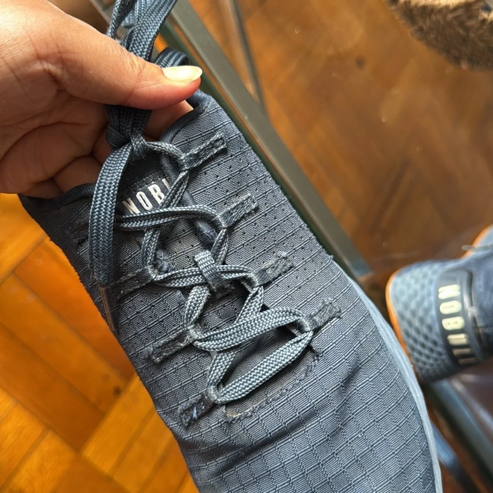 NOBULL Ripstop Runner shoes in Iridescent Blue. - Picture 8 of 13